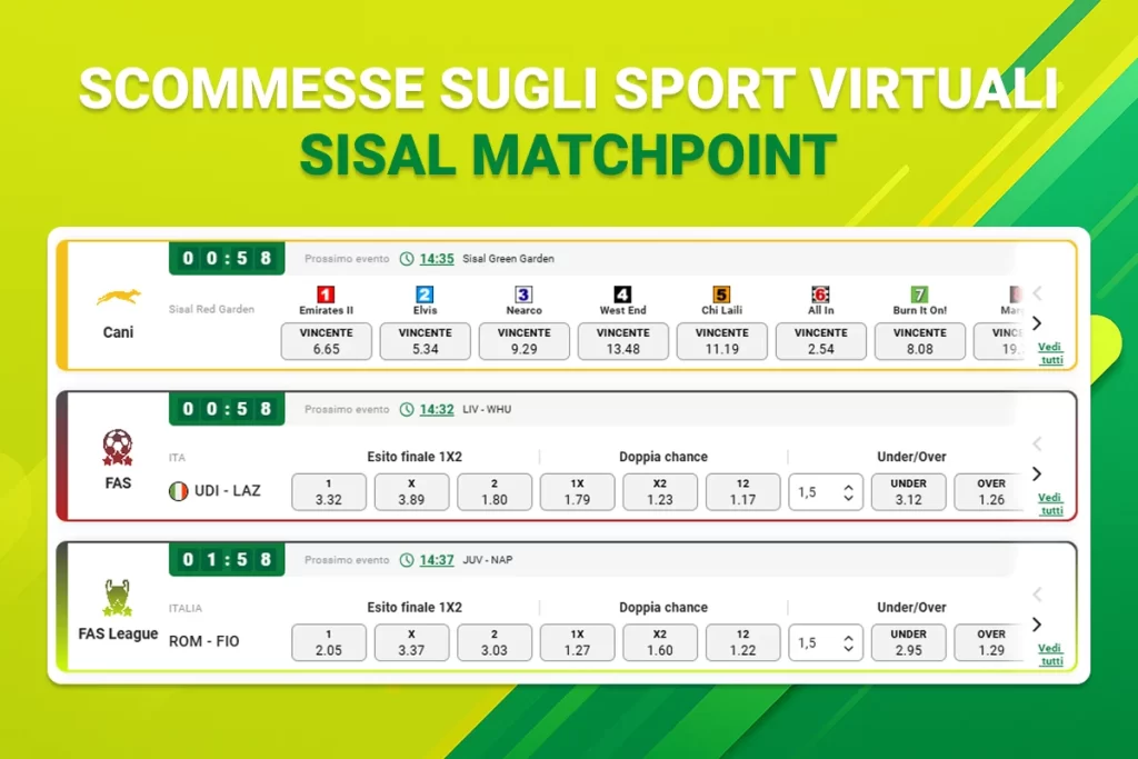 Scommesse Virtuali Sisal